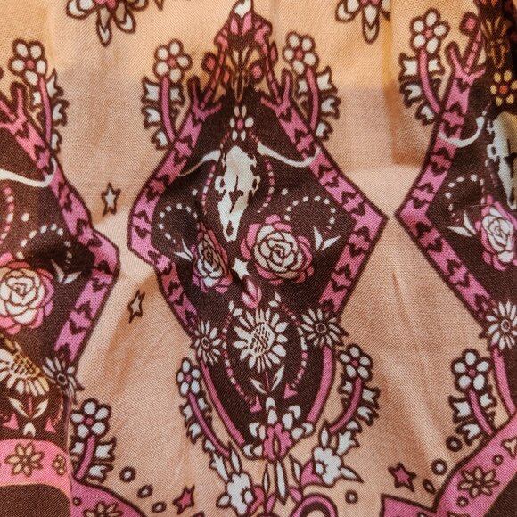 SPELL Collective Sunset Road Wrap Skirt XS - Picture 3 of 4